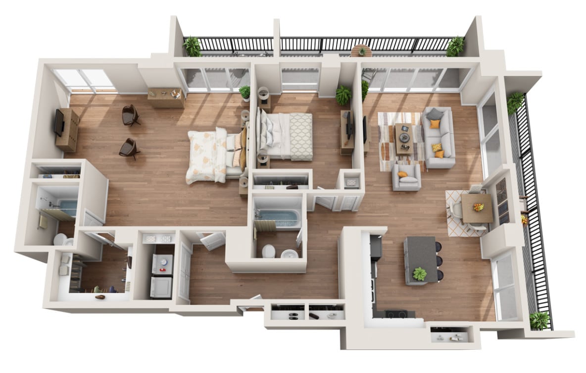 Floor Plan - The Capital