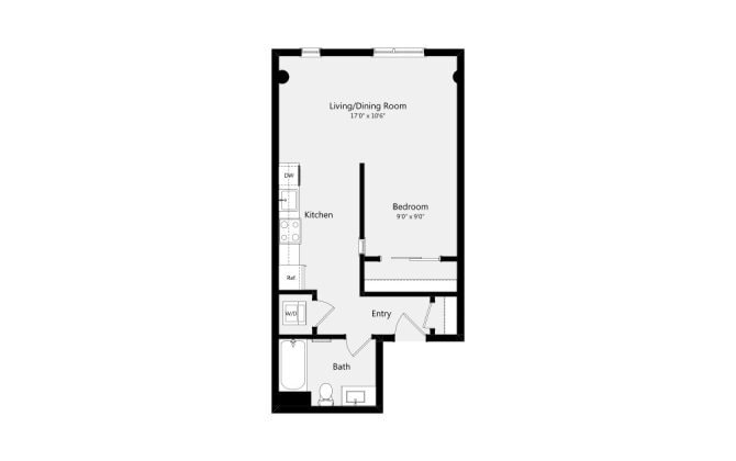 Floor Plan - Studio B