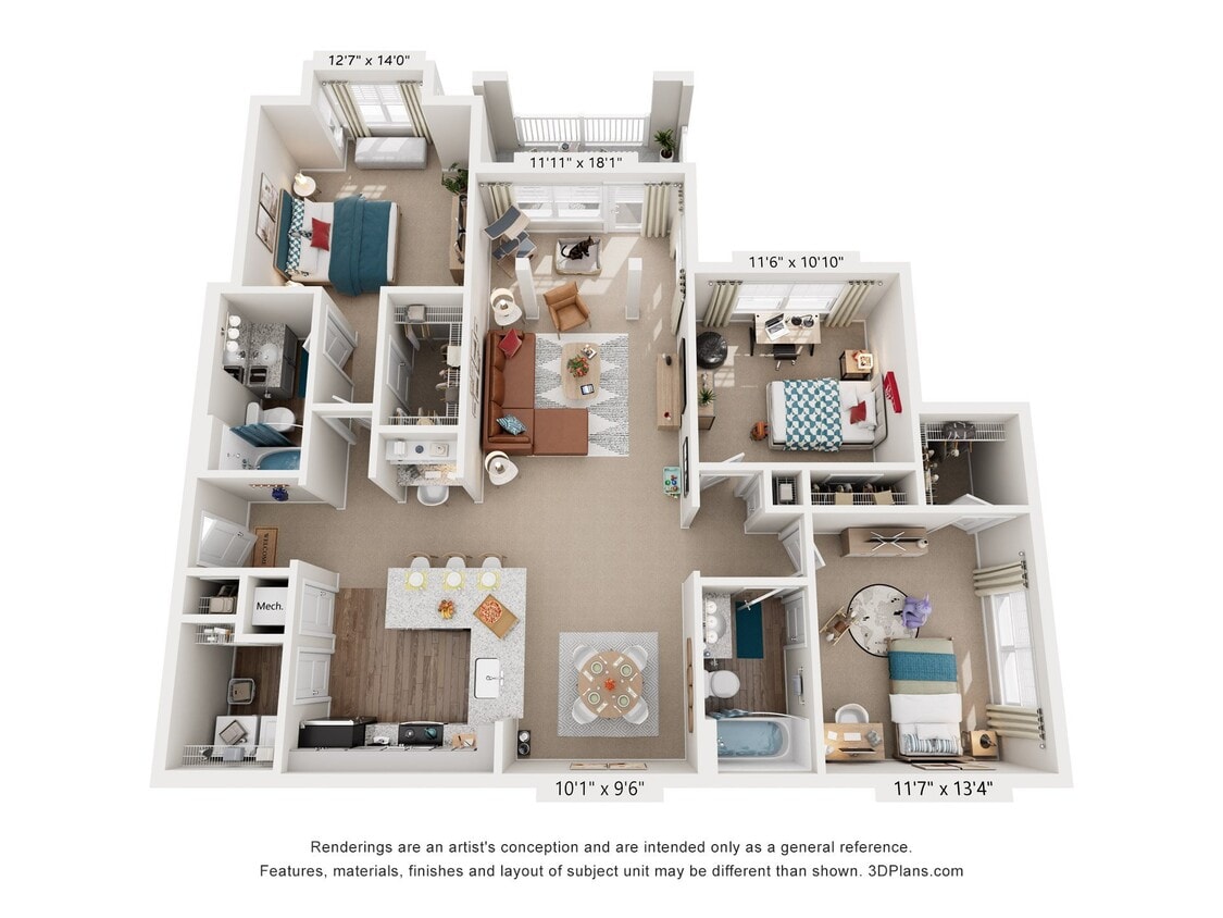 Floor Plan - Honeysuckle
