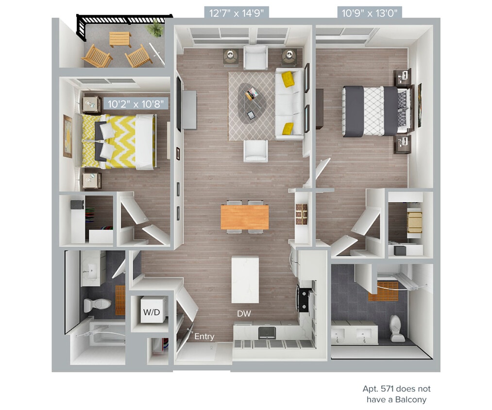 Floor Plan - B15S-1077