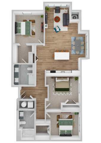 Floor Plan - Woodland B