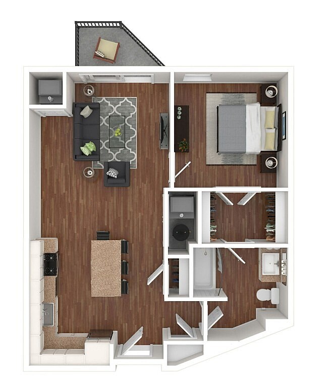S3 3D Floorplan - S3