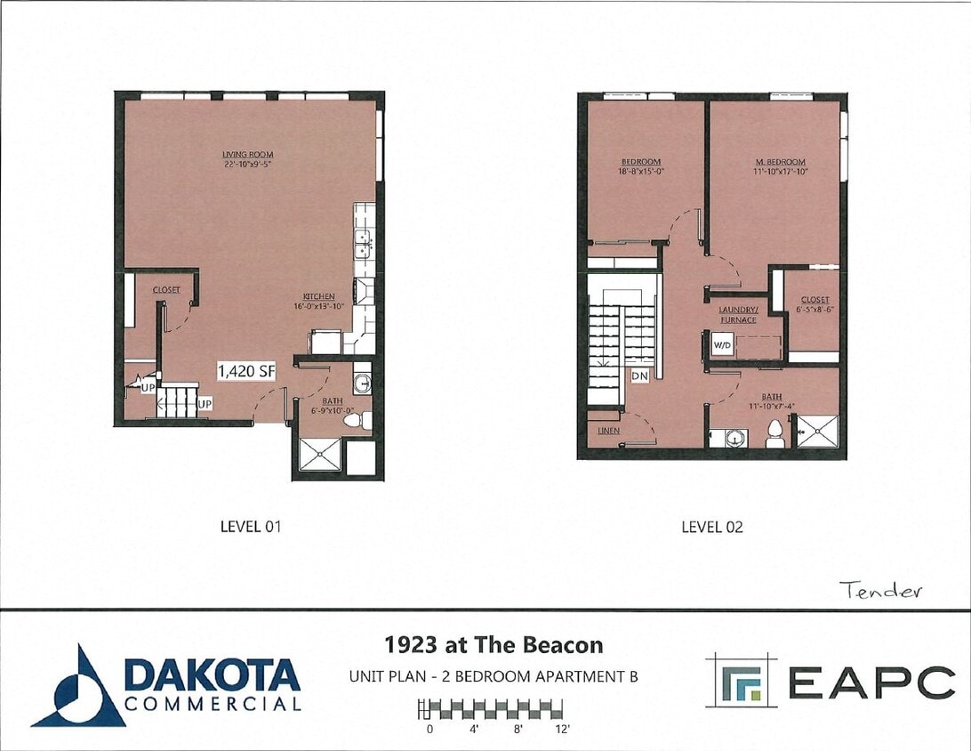 Floor Plan - Tender 2B/2B