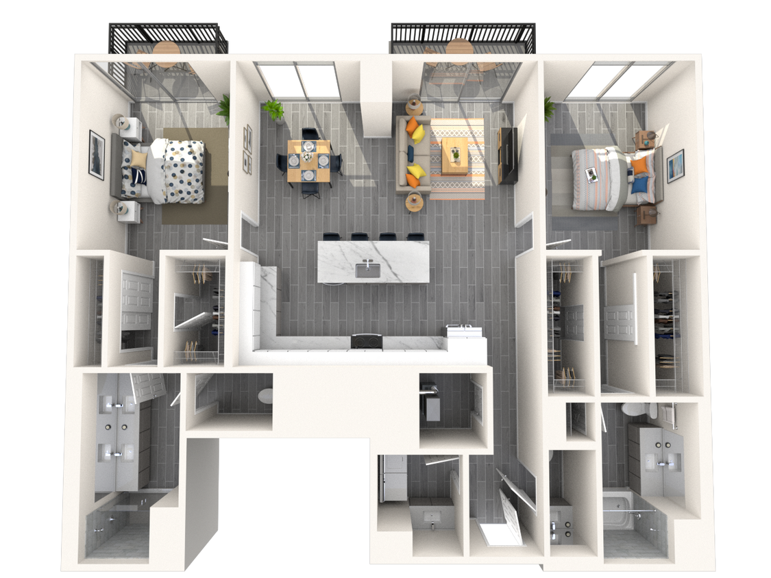 Floor Plan - BN2 - Penthouse North Residence