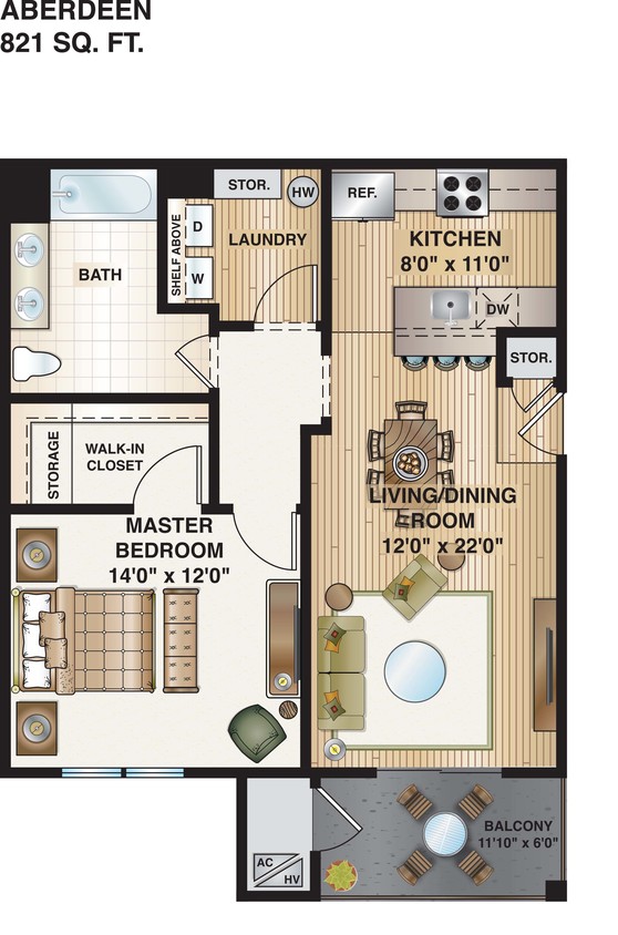 Floor Plan - Aberdeen