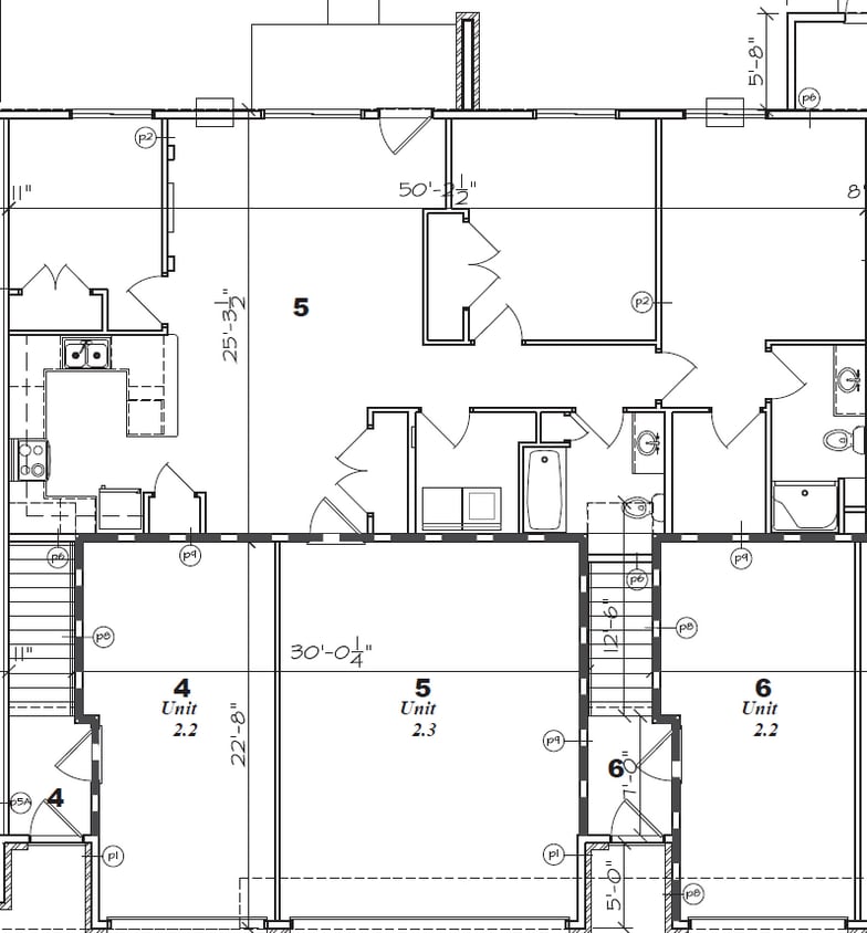 Floor Plan - 3 Bed/2 Bath Lower, 2 Stall Att. Garage (14/3b/2)