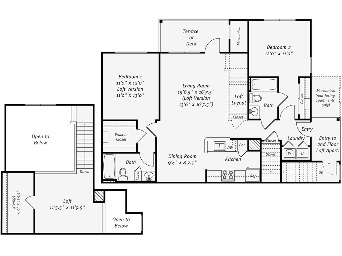 Floor Plan - BD2L