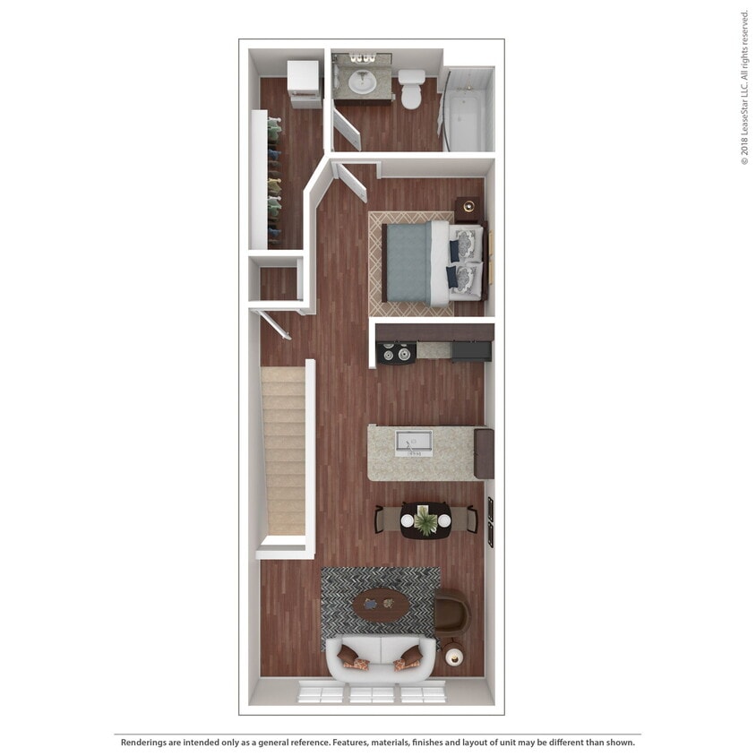 Floor Plan - Studio Grand Overlook