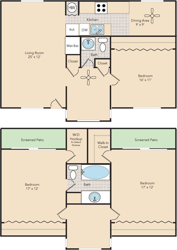Floor Plan - The Poinciana