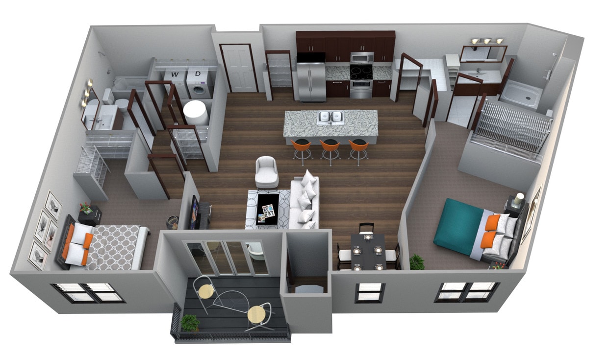 Floor Plan - Valley II