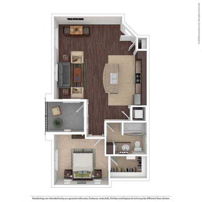 Floor Plan - The Caymus