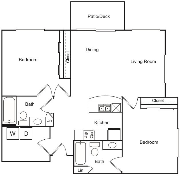 Floor Plan - B9 - 2x2