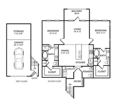 Floor Plan - E2b