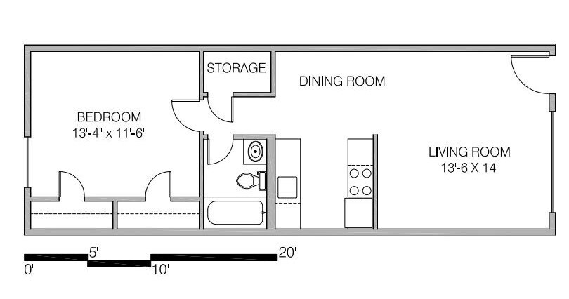 Patiohouse 2 One BR Flat - Patiohouse 2 One BR Flat