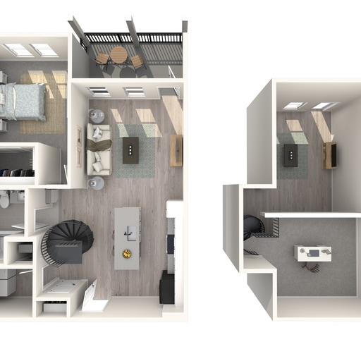 A3 floor plan The Crossing at Palm Aire - A3