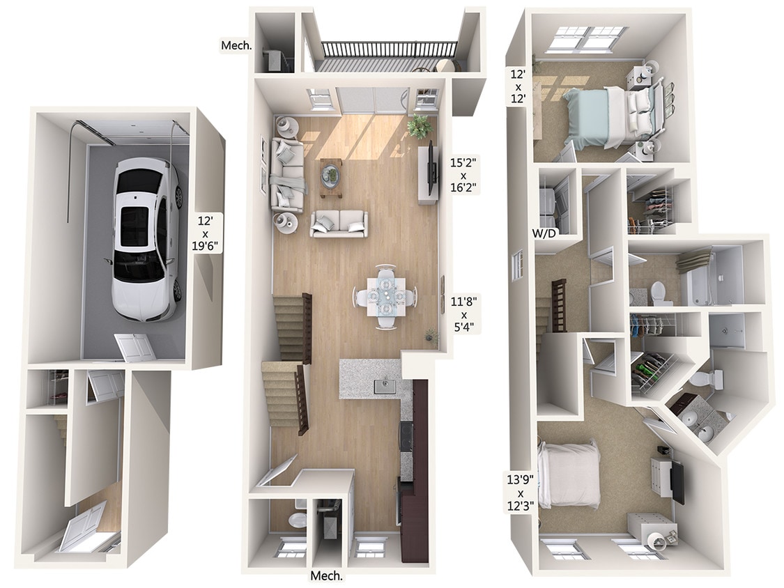 Floor Plan - B6T-1-1422sq