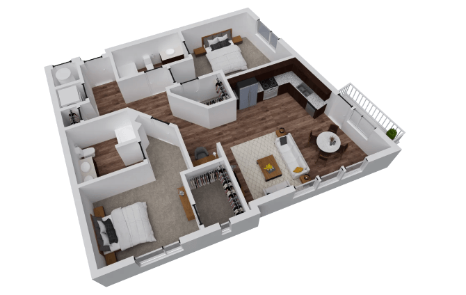 Floor Plan - Hollywood