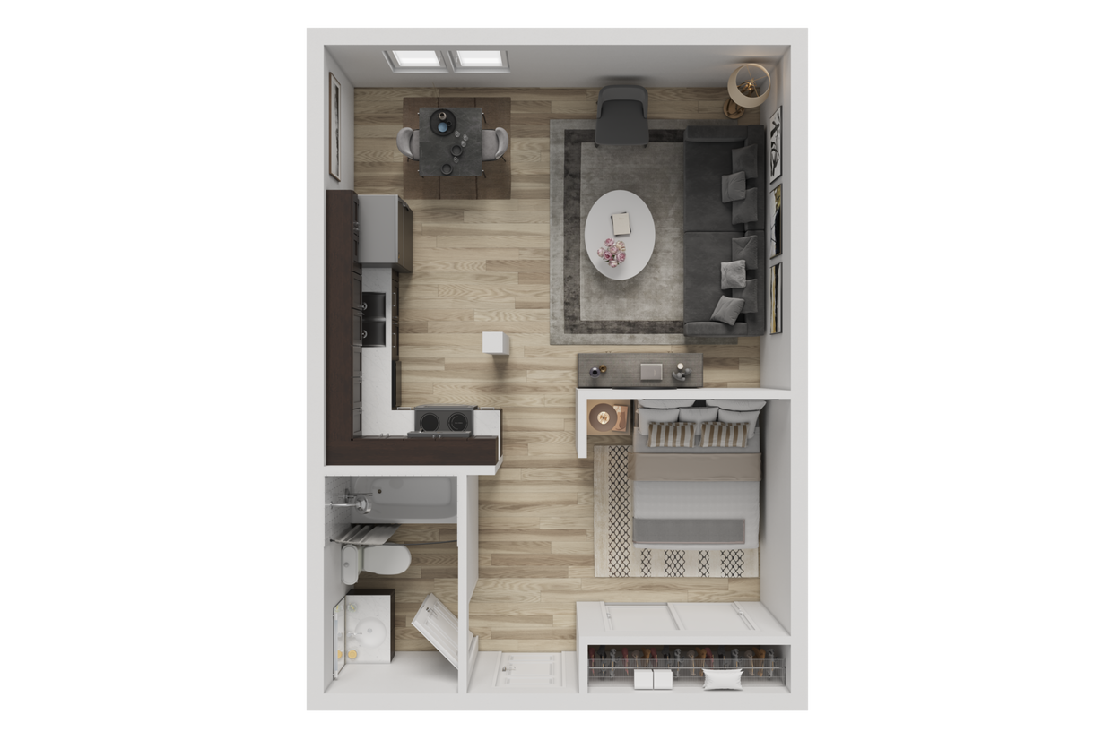 Floor Plan - STUDIO 21R