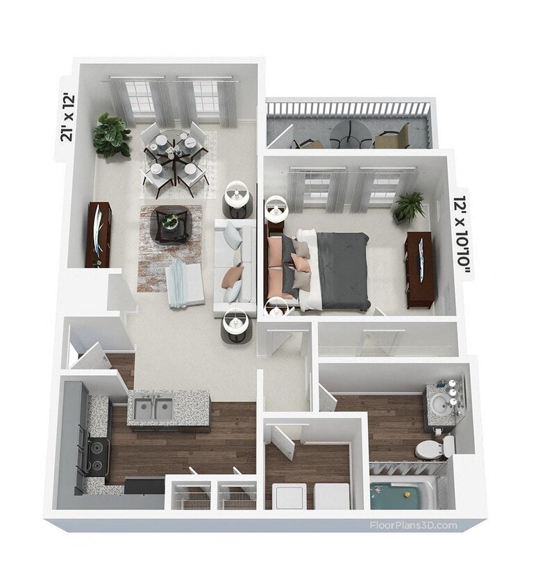 Floor Plan - The Gaines