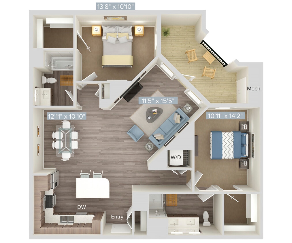 Floor Plan - B8-326-421