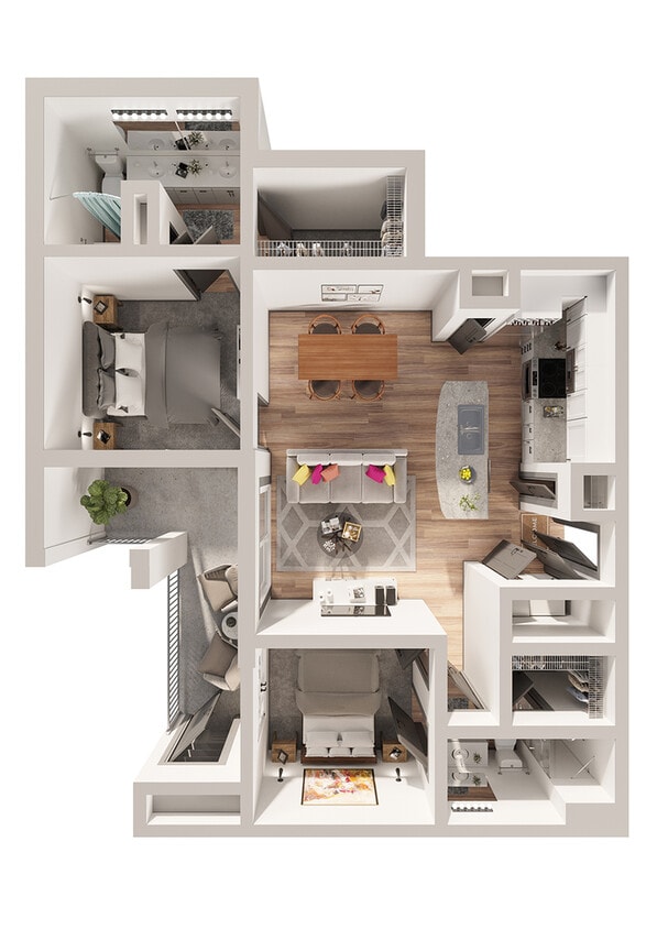 Legacy North - B2KC0 Floor Plan - B2K