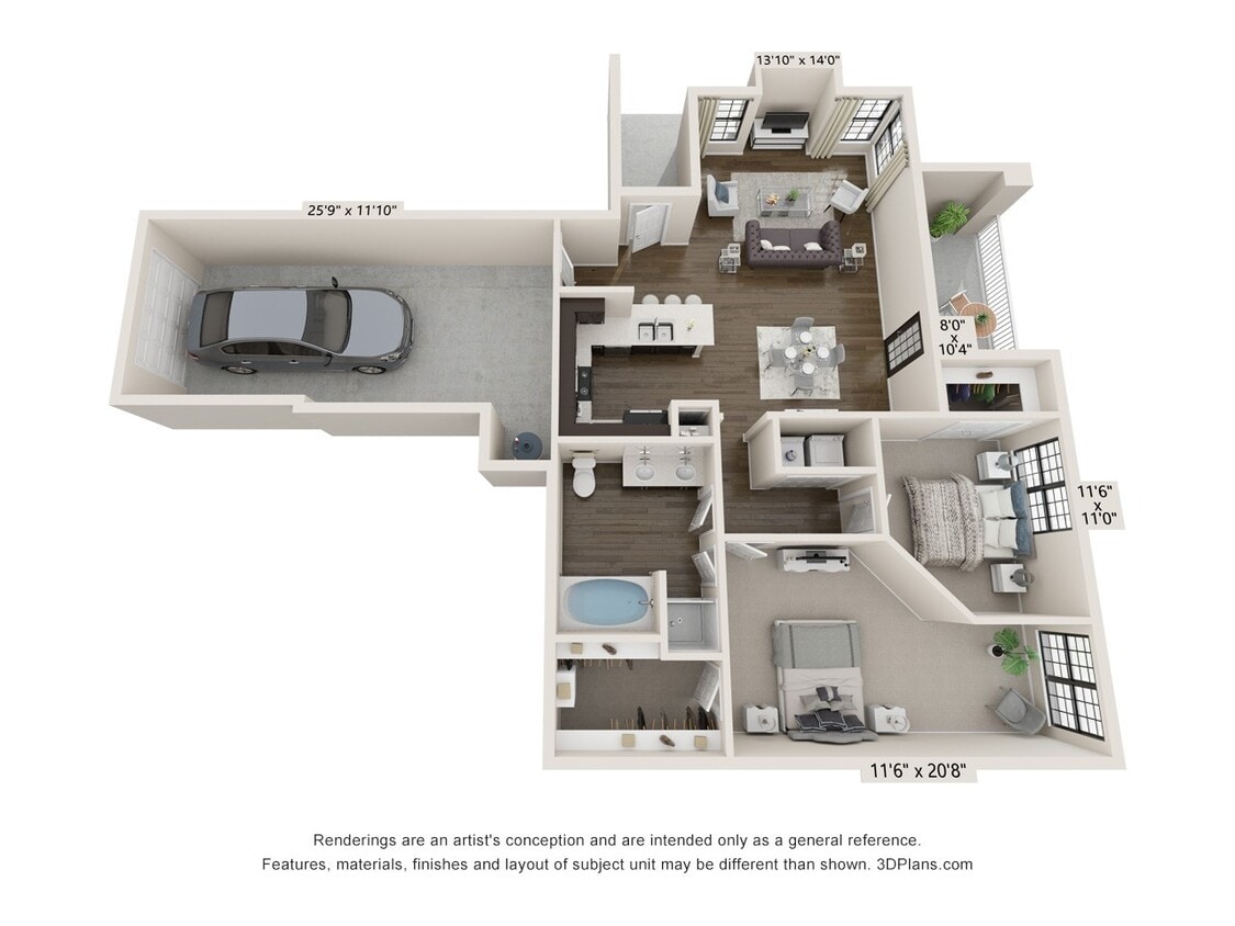 Floor Plan - Syrah Renovated