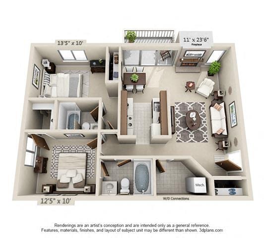 Floor Plan - The Manor