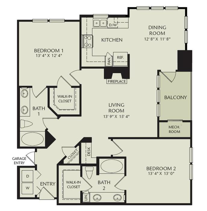 Floor Plan - B3A - Proteus II