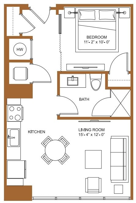 Floor Plan - Studio-S1