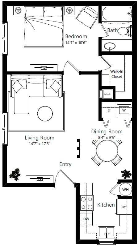 Floor Plan - Iris Classic
