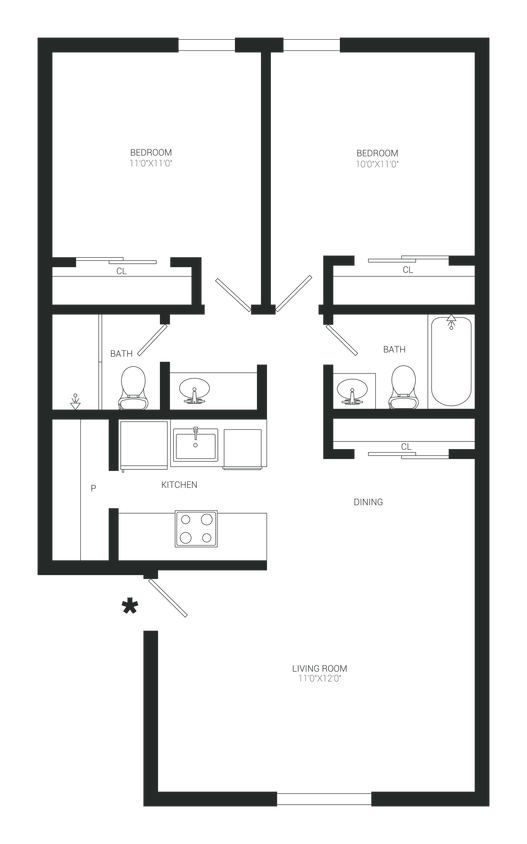 Floor Plan - Hickory