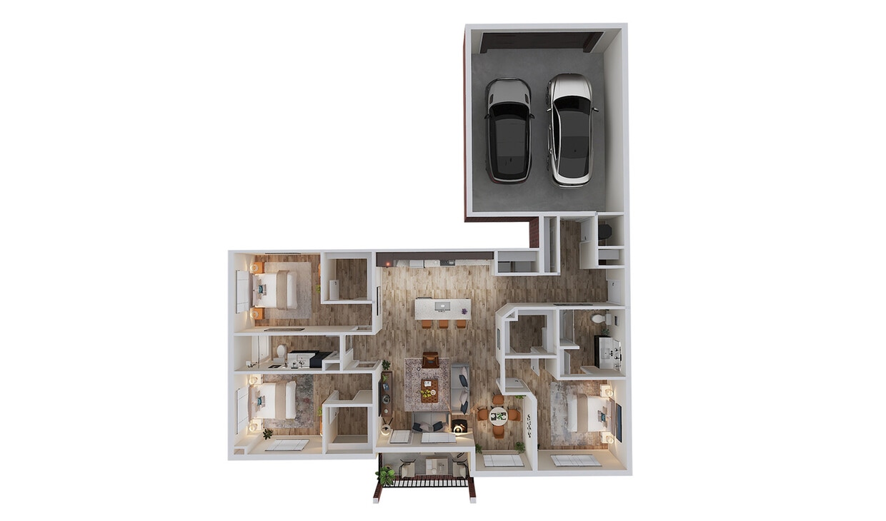 MARCATO_3Bed-1_Entrata - Marcato