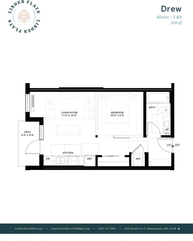Floor Plan - The Drew