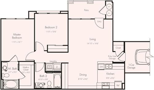 Floor Plan - 2AD 1