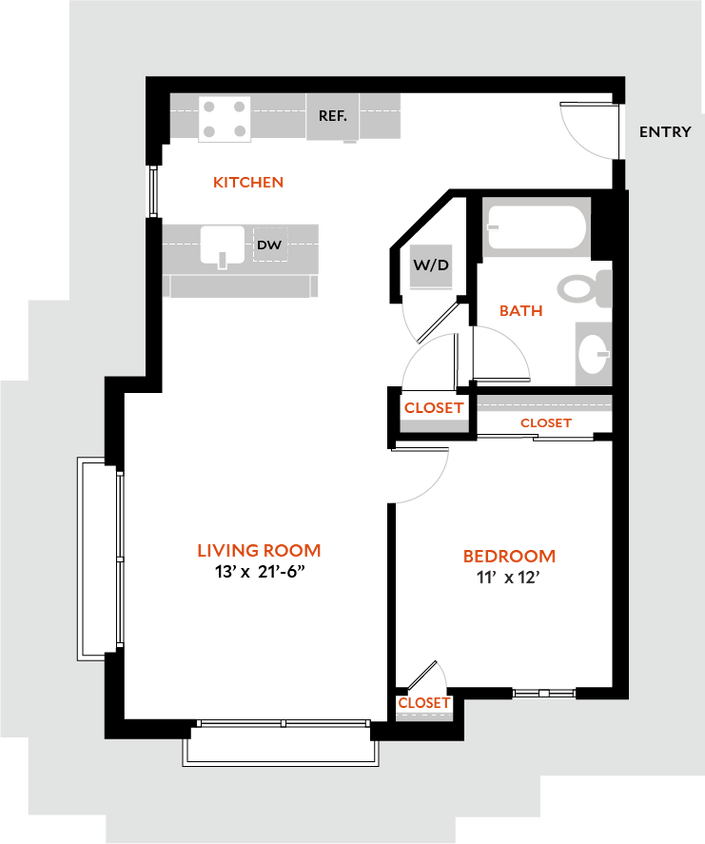 Floor Plan - Plan 1H