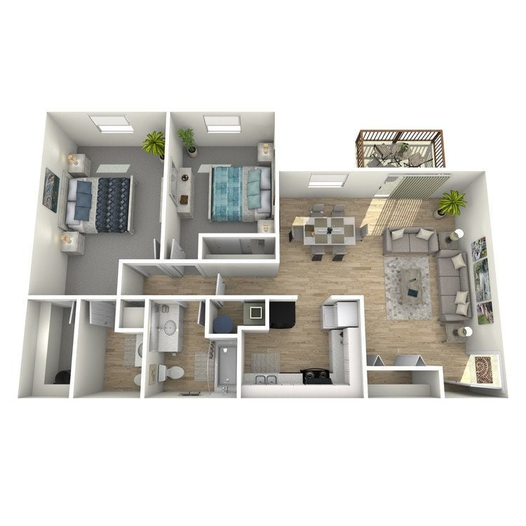 Floor Plan - The Luna