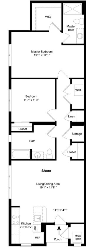 Floor Plan - Shore