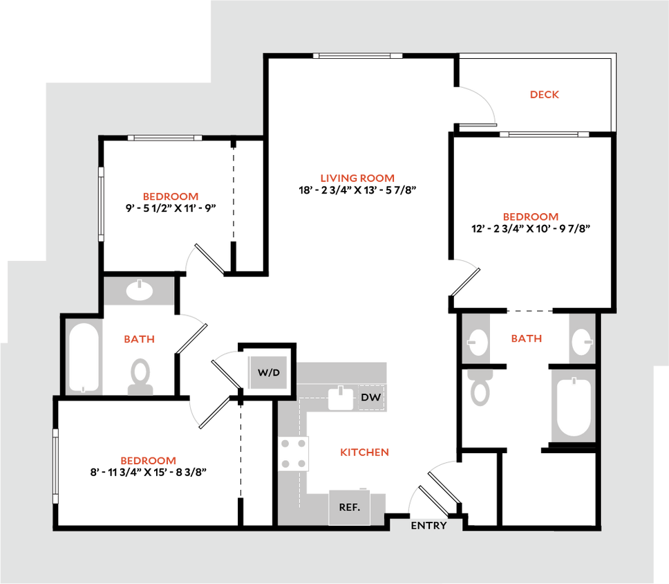 Floor Plan - Plan 3C