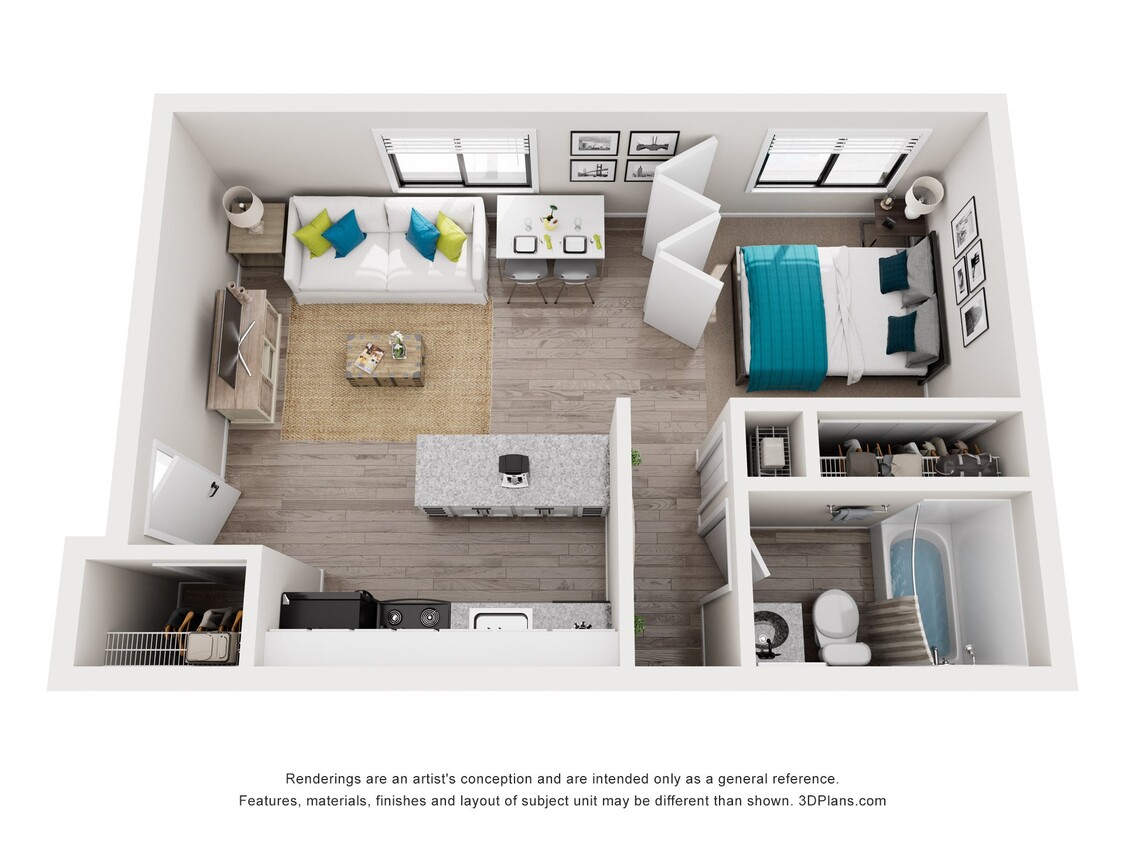 Floor Plan - Studio