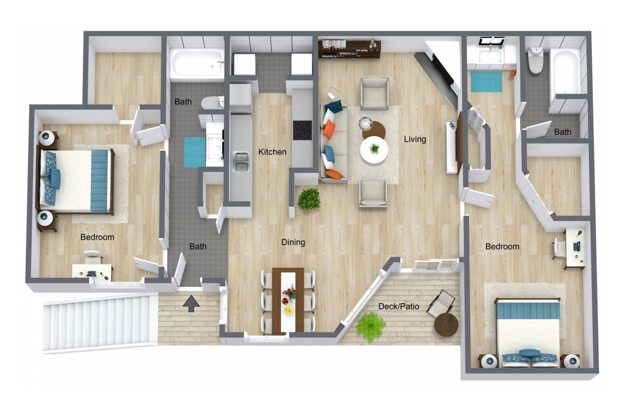 Floor Plan - 2C