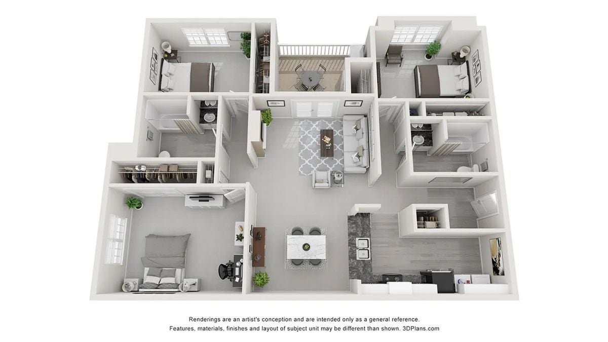 A 3D rendering of The Preserve - The Preserve