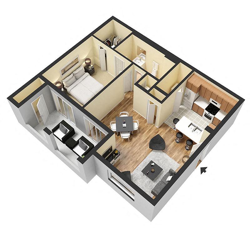 Floor Plan - The Palm