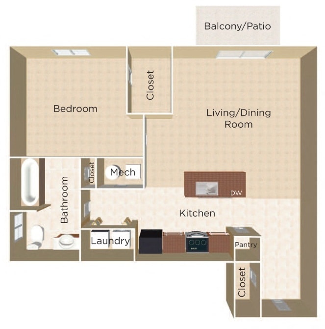 Floor Plan - Fawn