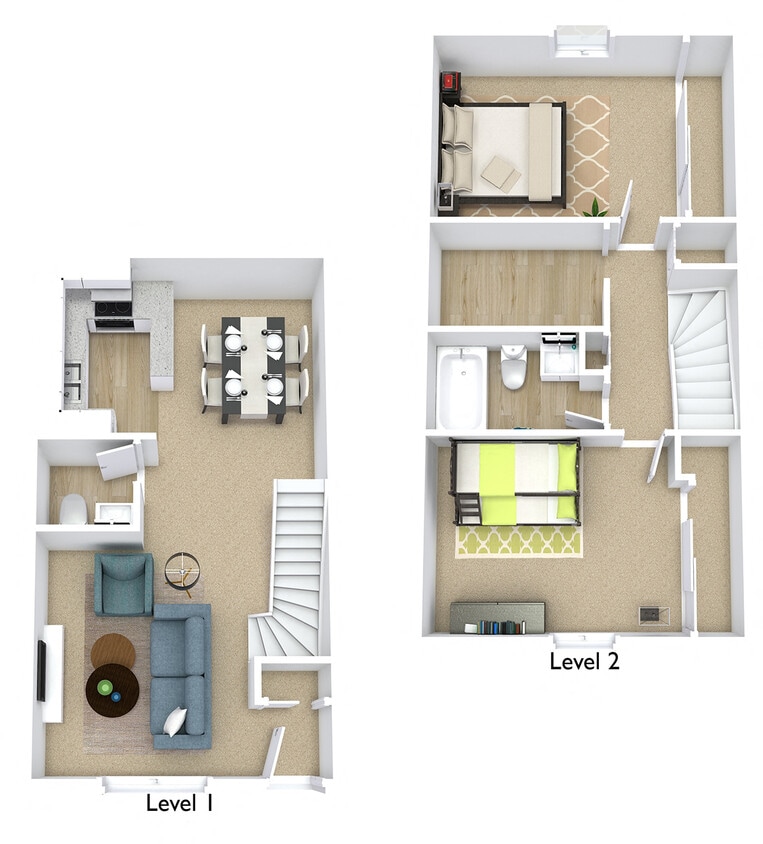 Floor Plan - Willow Townhome