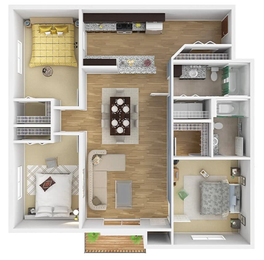 Floor Plan - Cashmere