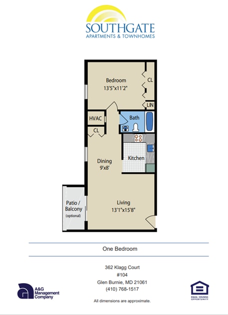 SG - 1B1B1 - 1BED/1BATH SG1