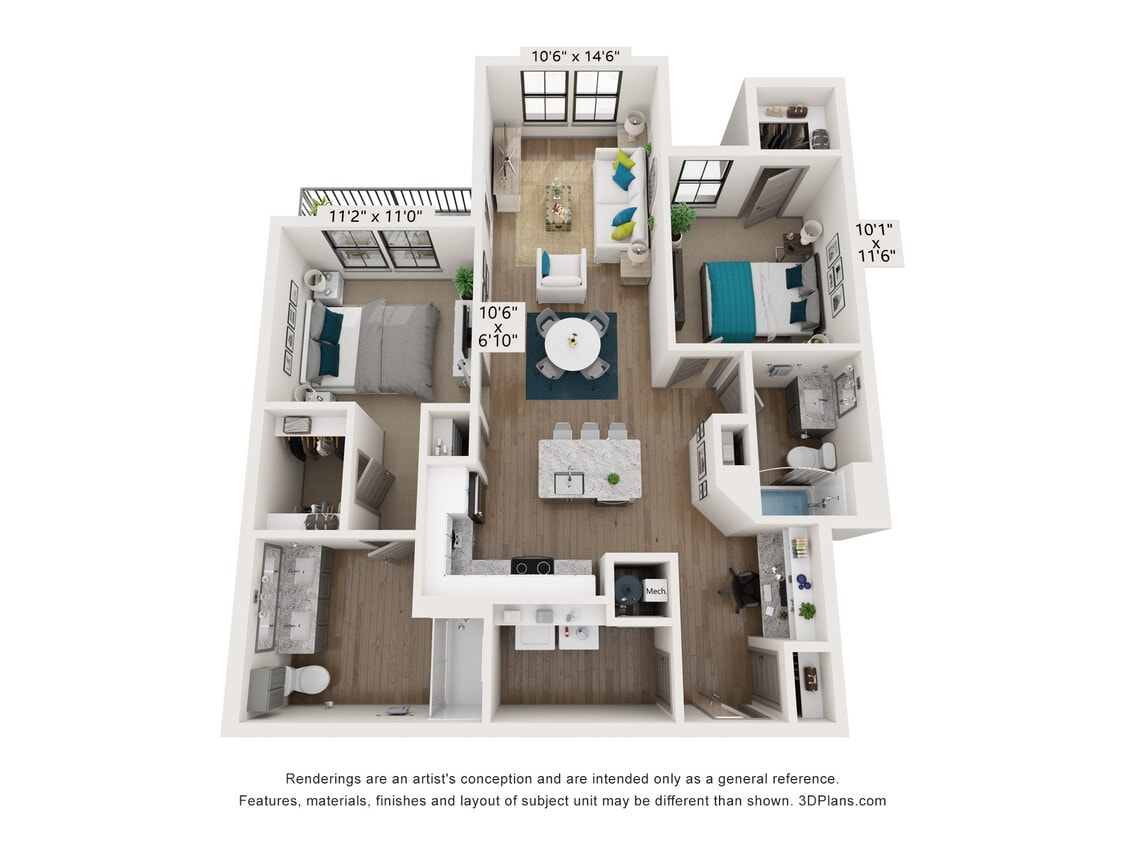 Floor Plan - Coastal