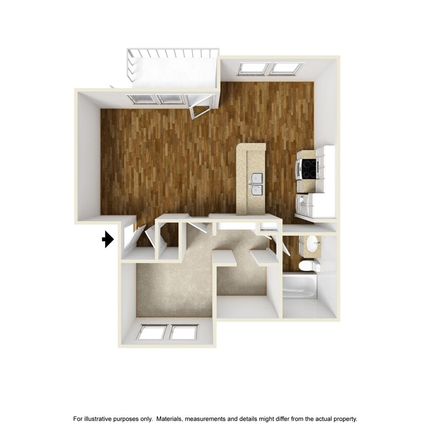 Floor Plan - Sawgrass-A1