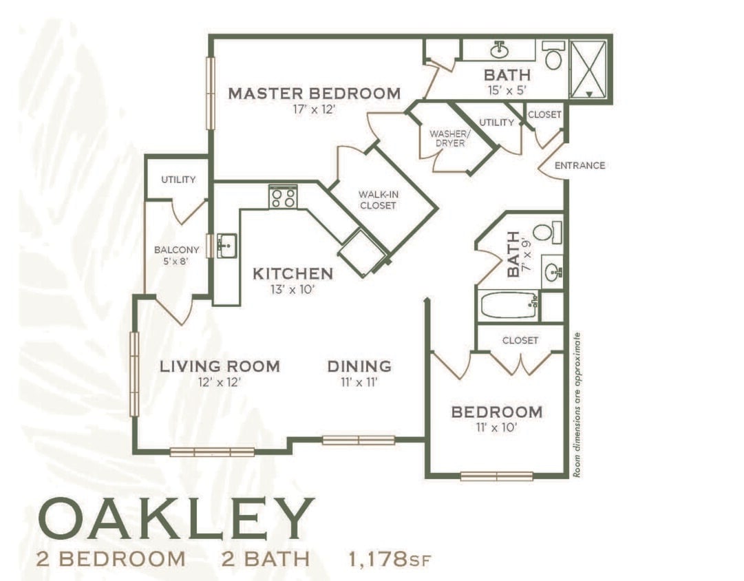 Floor Plan - Oakley