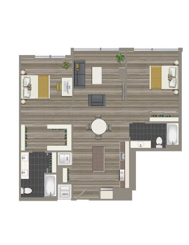 Floor Plan - 2-E